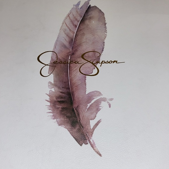 Jessica Simpson Silver Starlite chunky heel glitter booties size 10 NIB - Picture 9 of 10